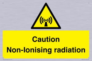 Caution Non-Ionising radiation